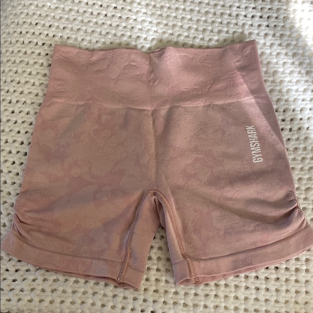 Gymshark Pink Athletic Shorts High-Waisted Stretchy

LIKE NEW